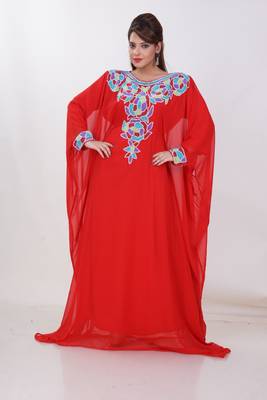 Dubai Kaftan Women Dress Moroccan Caftan Long Farasha Maxi Dress Al191 5