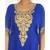 Blue Georgette Embroidered Zari_Work Islamic-Kaftans