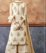 Cream Color Ready made suit