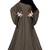Justkartit Stone Color Casual Wear Nida Abaya Burqa With Hijab