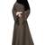 Justkartit Stone Color Casual Wear Nida Abaya Burqa With Hijab
