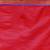 Red printed cotton silk saree with blouse