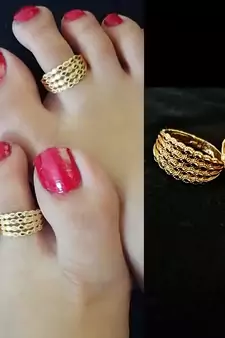 Matt Gold Simple Dailywear Toerings