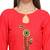 PINK BEADS COTTON UNSTITCHED SALWAR SUIT WITH DUPATTA
