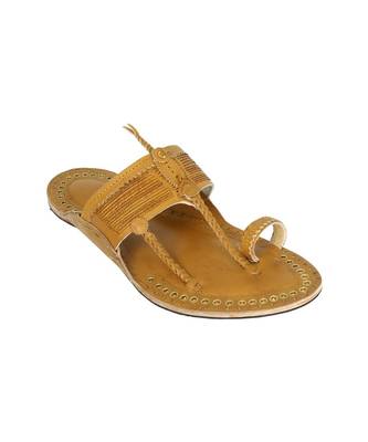 Dark Yellow Mens shoe 2