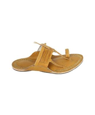 Dark Yellow Mens shoe 3