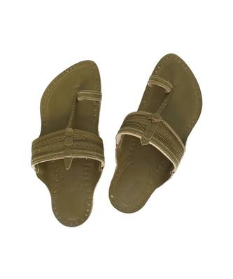 Seaweed Mens Leather Chappal 1