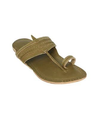 Seaweed Mens Leather Chappal 2