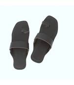 Dark brown Mens Leather Chappal
