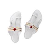 White Men sandal