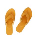 Dark Yellow Women Sandals