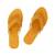 Dark Yellow Women Sandals