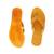 Dark Yellow Women Sandals