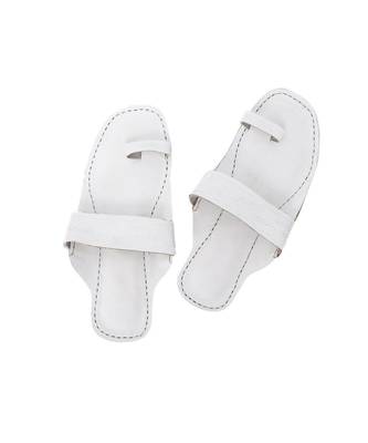 White Women sandal 1