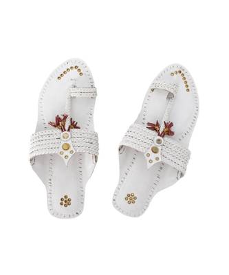 White Women sandal 1