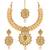 Marvellous Designer Gold Plated Choker Necklace Set For Women
