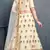 Cream Thread, Dori, Zari And Embroidered With Diamond Work Silk Semi Stitched Lehenga Choli For Wedding
