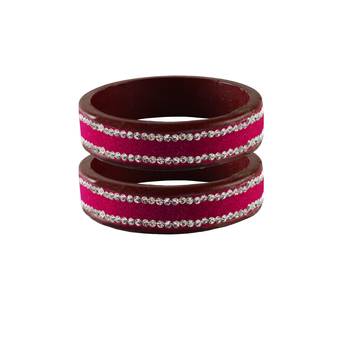 Rani Stone Stud Lac Bangle For Women 2