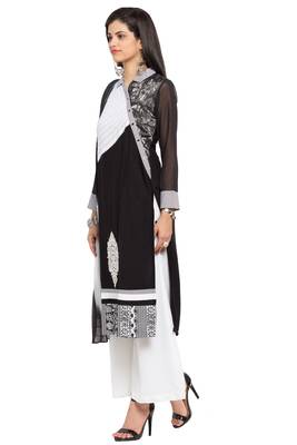 Black Printed Cotton Salwar 2