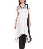 White Embroidered Cotton Salwar