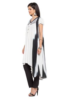 White Embroidered Cotton Salwar 2
