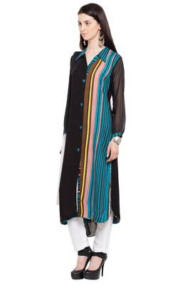 Black Printed Cotton Salwar 2
