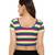 Women's Multicolor Cotton Lycra Stretchable Readymade Saree Blouse