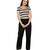 Women's Multicolor Cotton Lycra Stretchable Readymade Saree Blouse
