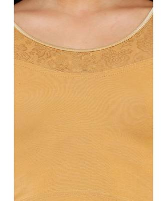 Women's Gold Lycra Stretchable Readymade Saree Blouse 4