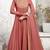 Partywear Designer Salmon Heavy Cotton Maslin  Partywear Suit