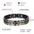 Stylish Italian Glossy Black Gold 316L Surgical Stainless Steel Magnet Health Care Therapy Bio Energy Bracelet Men Boy
