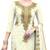 White Embroidered Faux Cotton Salwar