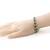 Emerald Green Studed AAA Austrian Crystal Cubic Zirconia Tennis Bracelet for Girls Women