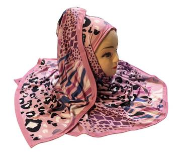 Justkartit Organic Lycra Stretchable Outdoor Wear Printed Hijab Scarf Dupatta For Women (Pack Of 3) 3