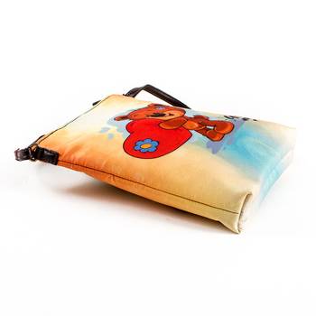  Ivory Sling Bag - Teddy's Heart 2