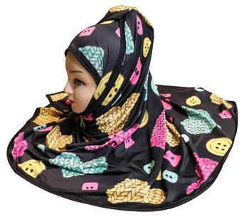 Justkartit Women'S Organic Lycra Stretchable Printed Hijab Scarf Dupatta (Pack Of 3) 4