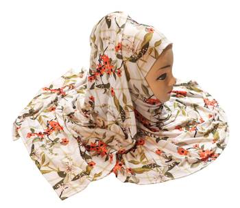 Justkartit Women'S Organic Jersey Stretchable Material Printed Hijab Scarf Dupatta (Pack Of 3) 4