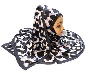Justkartit Women'S Organic Jersey Stretchable Material Printed Hijab Scarf Dupatta (Pack Of 3) 3