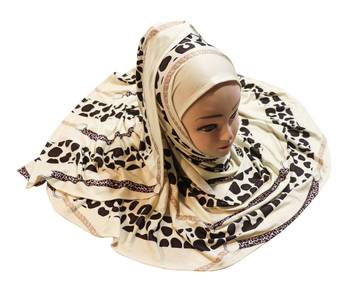 Justkartit Women'S Daily Wear Organic Lycra Stretchable Printed Hijab Scarf Dupatta (Pack Of 3) 4