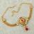 Lalso Designer Multicolour Ball Chain Gold Plated Kundan 1pc Bajuband Armlet Jewelry Wedding Festival - LSBB03_MG