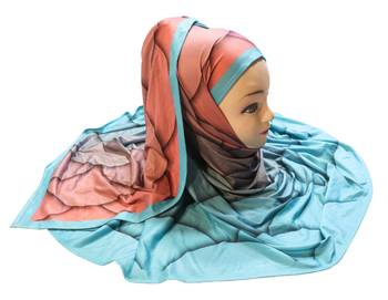 Justkartit Women'S Organic Lycra Stretchable Material Printed Hijab Scarf Dupatta (Pack Of 3) 4