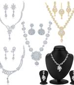 Yellow diamond necklace-sets