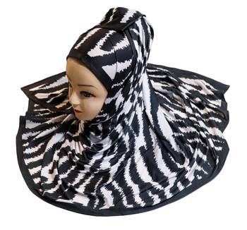 Justkartit Women'S Organic Jersey Stretchable Material Printed Hijab Scarf Dupatta (Pack Of 3) 2