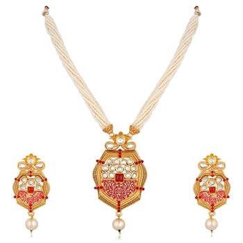 Red Necklace Sets 1