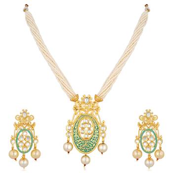 Green Necklace Sets 1