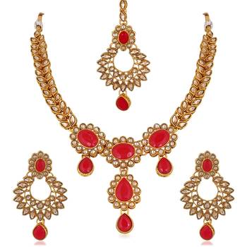 Red Necklace Sets 1