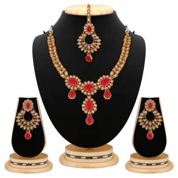 Red Necklace Sets 2