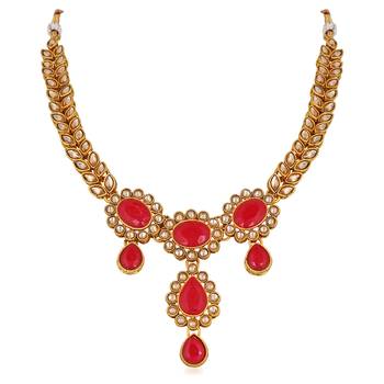 Red Necklace Sets 5