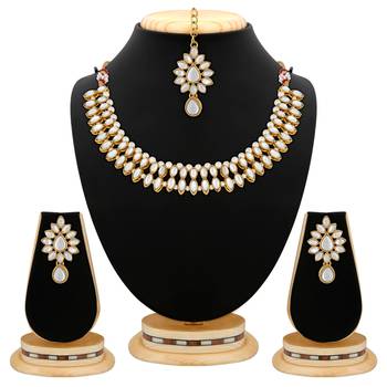 White Necklace Sets 2