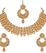 Beige Necklace Sets